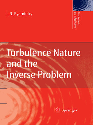 cover image of Turbulence Nature and the Inverse Problem